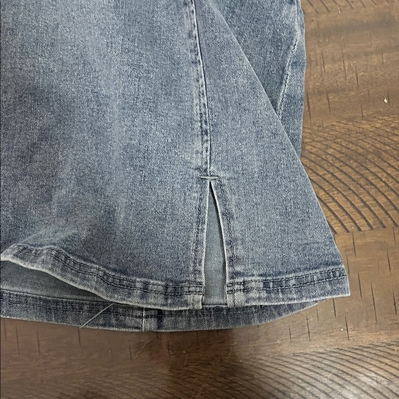 Pink Lily Denim Blue Mini Skirt - Picture 4 of 4